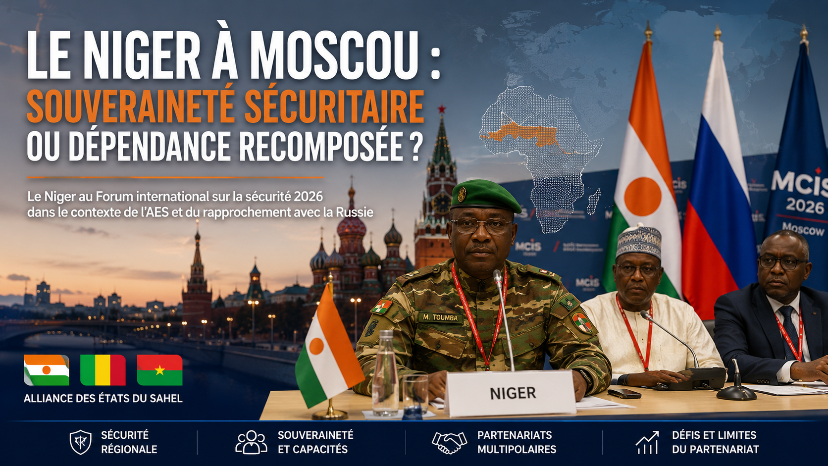 Le Niger à Moscou : souveraineté sécuritaire ou dépendance recomposée ?