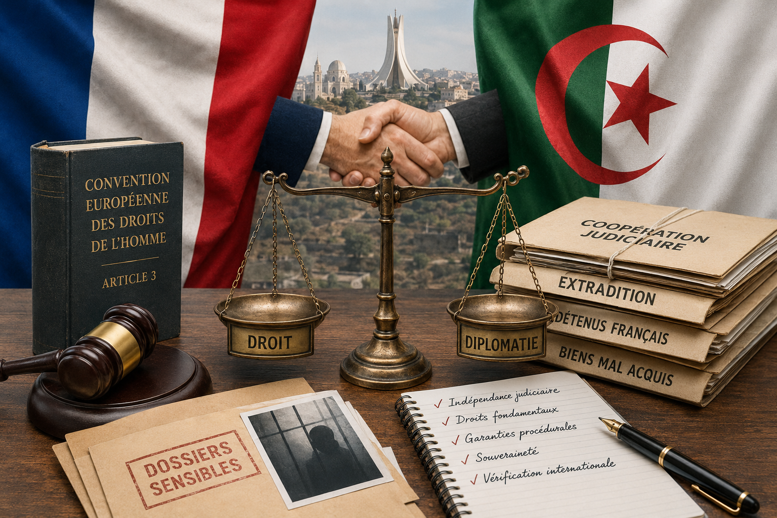 Darmanin à Alger : le droit comme diplomatie