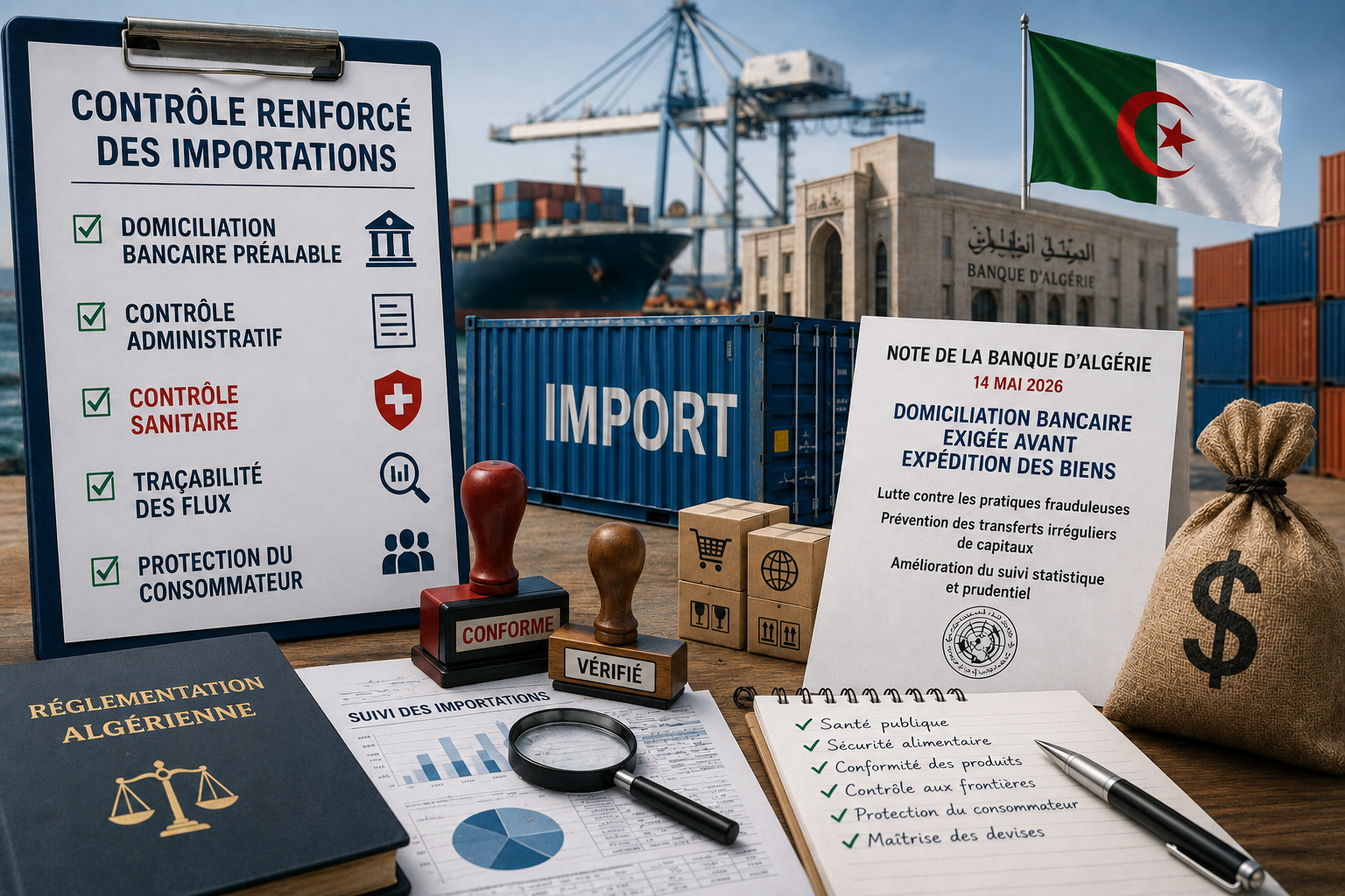 Algérie : importations, santé et contrôle économique